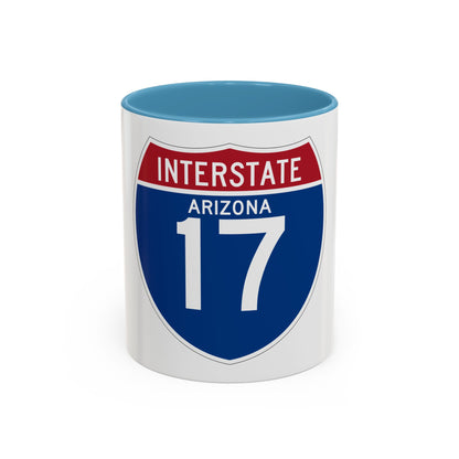 Interstate 17 (U.S. Highways) Accent Coffee Mug