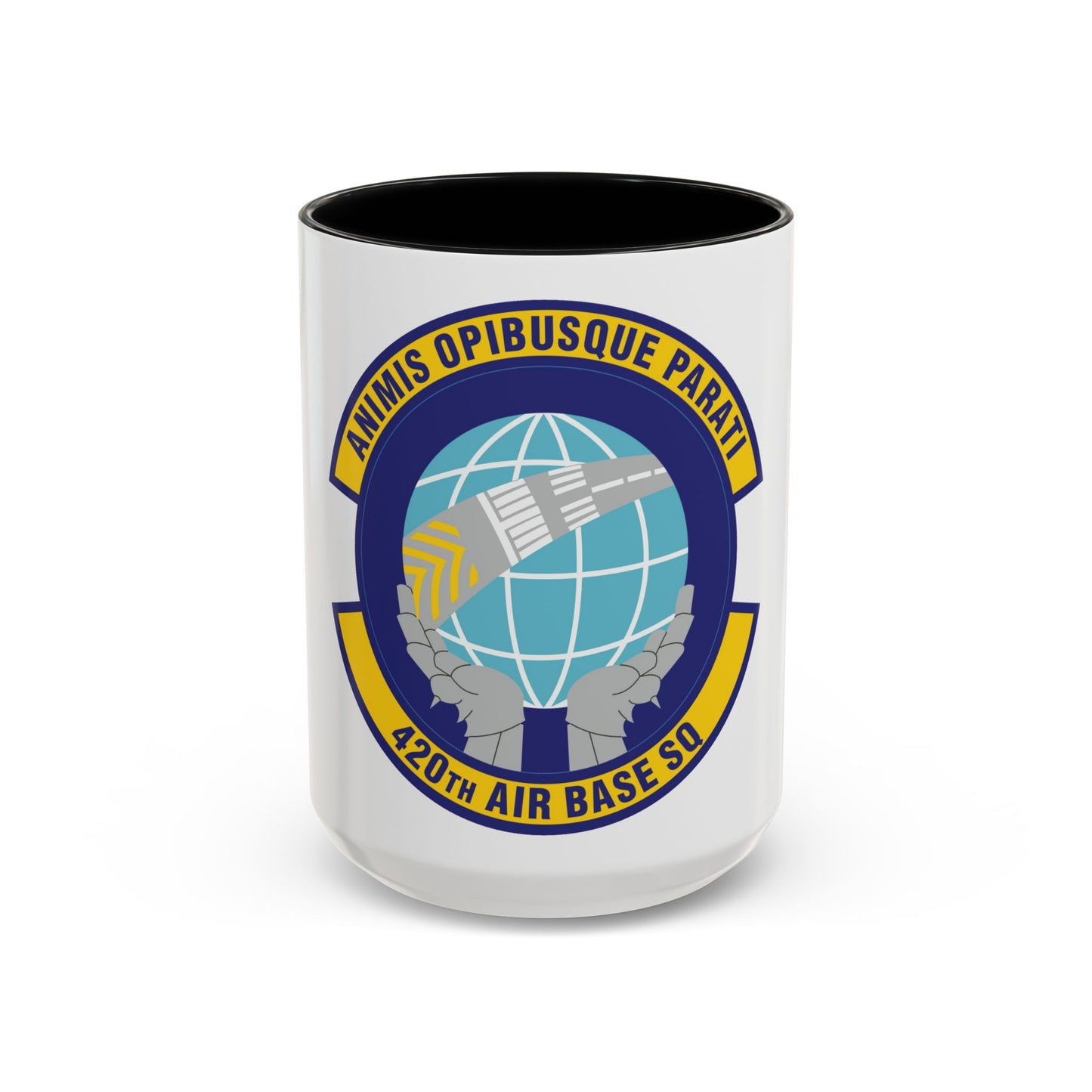 420th Air Base Squadron (U.S. Air Force) Accent Coffee Mug