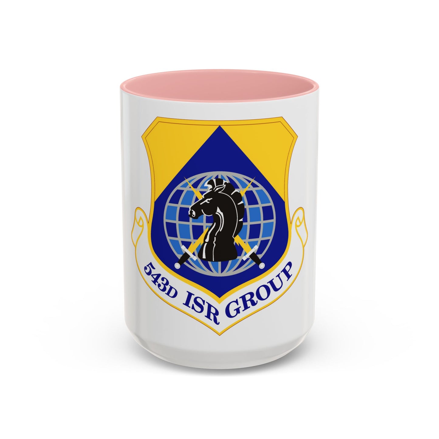 543 Intelligence Surveillance and Reconnaissance Group AFISRA (U.S. Air Force) Accent Coffee Mug