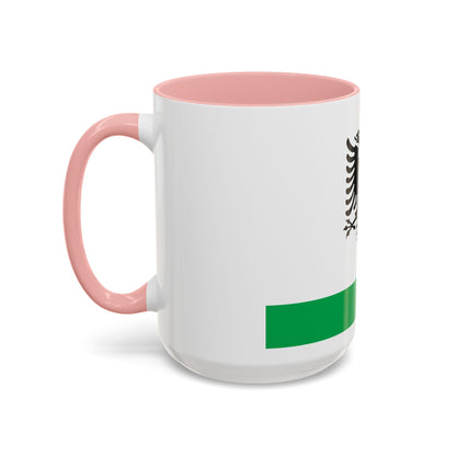 Albanian Coast Guard Ensign - Accent Coffee Mug