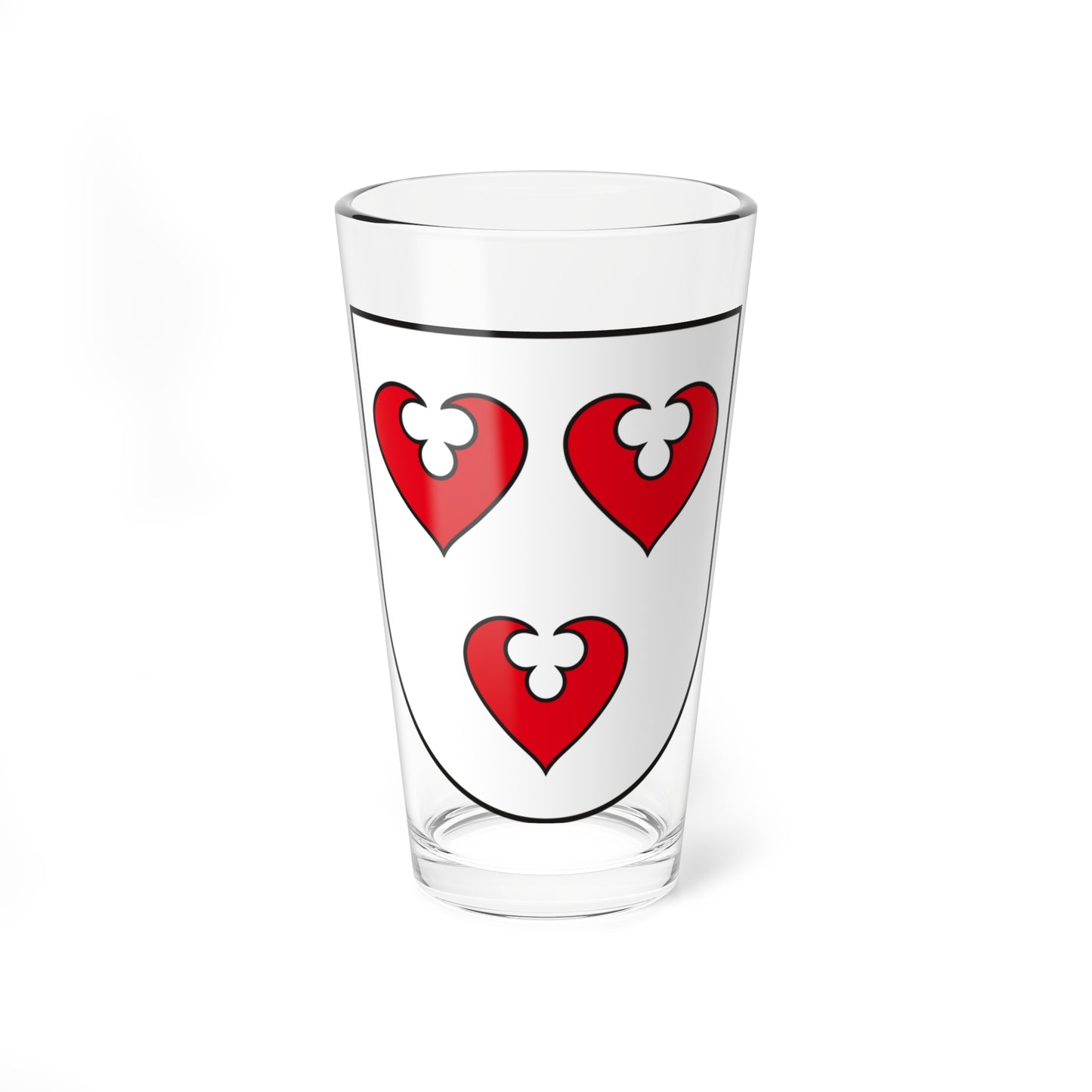 DE-ST 15-0-82-340 Brehna COA (Denmark) (Coat of Arms) Pint Glass 16oz