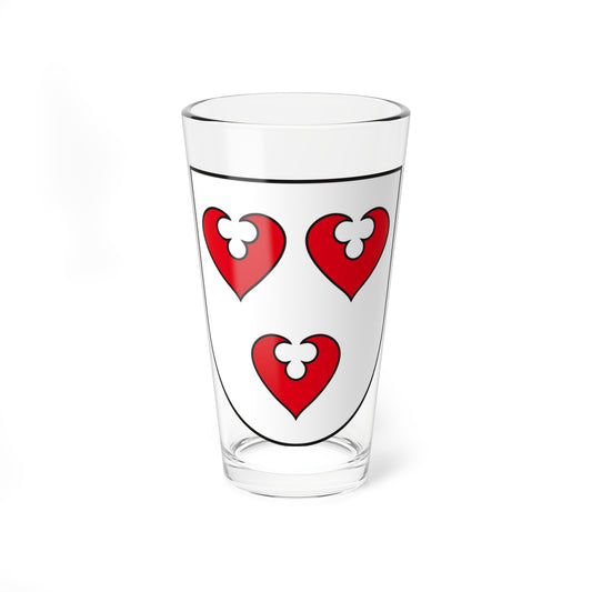 DE-ST 15-0-82-340 Brehna COA (Denmark) (Coat of Arms) Pint Glass 16oz