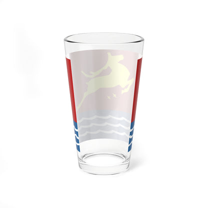 Flag of Magadan (Russia) Pint Glass 16oz