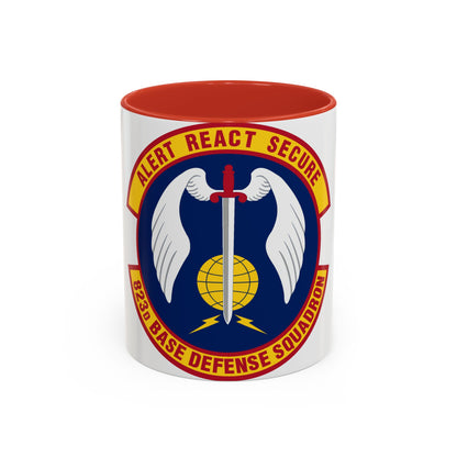 823 Base Defense Squadron ACC (U.S. Air Force) Accent Coffee Mug