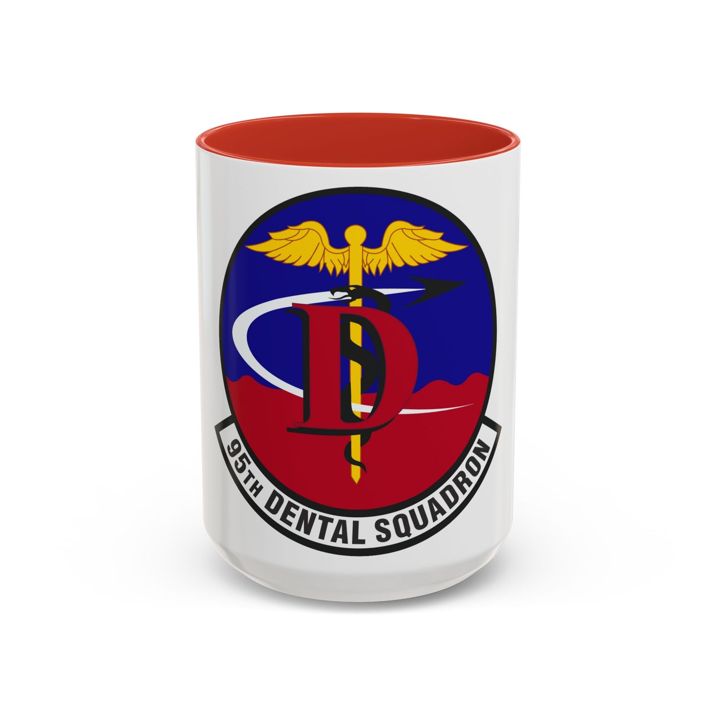 95th Dental Squadron (U.S. Air Force) Accent Coffee Mug