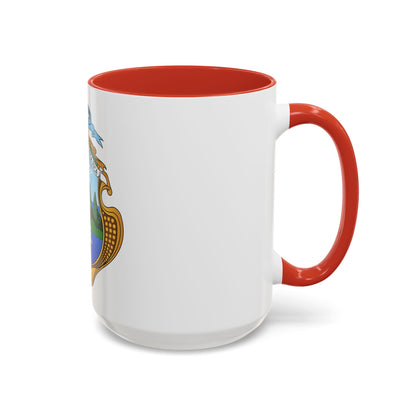 Coat of arms of Costa Rica (1906-1964) - Accent Coffee Mug