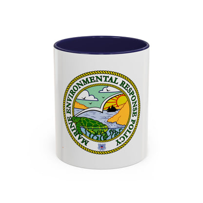 USCG Marine Environmental Resp Policy (U.S. Coast Guard) Accent Coffee Mug