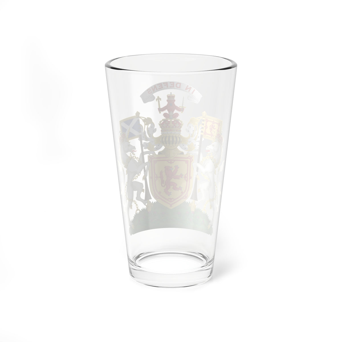 Royal Coat of Arms of the Kingdom of Scotland Variant 1 (Scotland) (Coat of Arms) Pint Glass 16oz