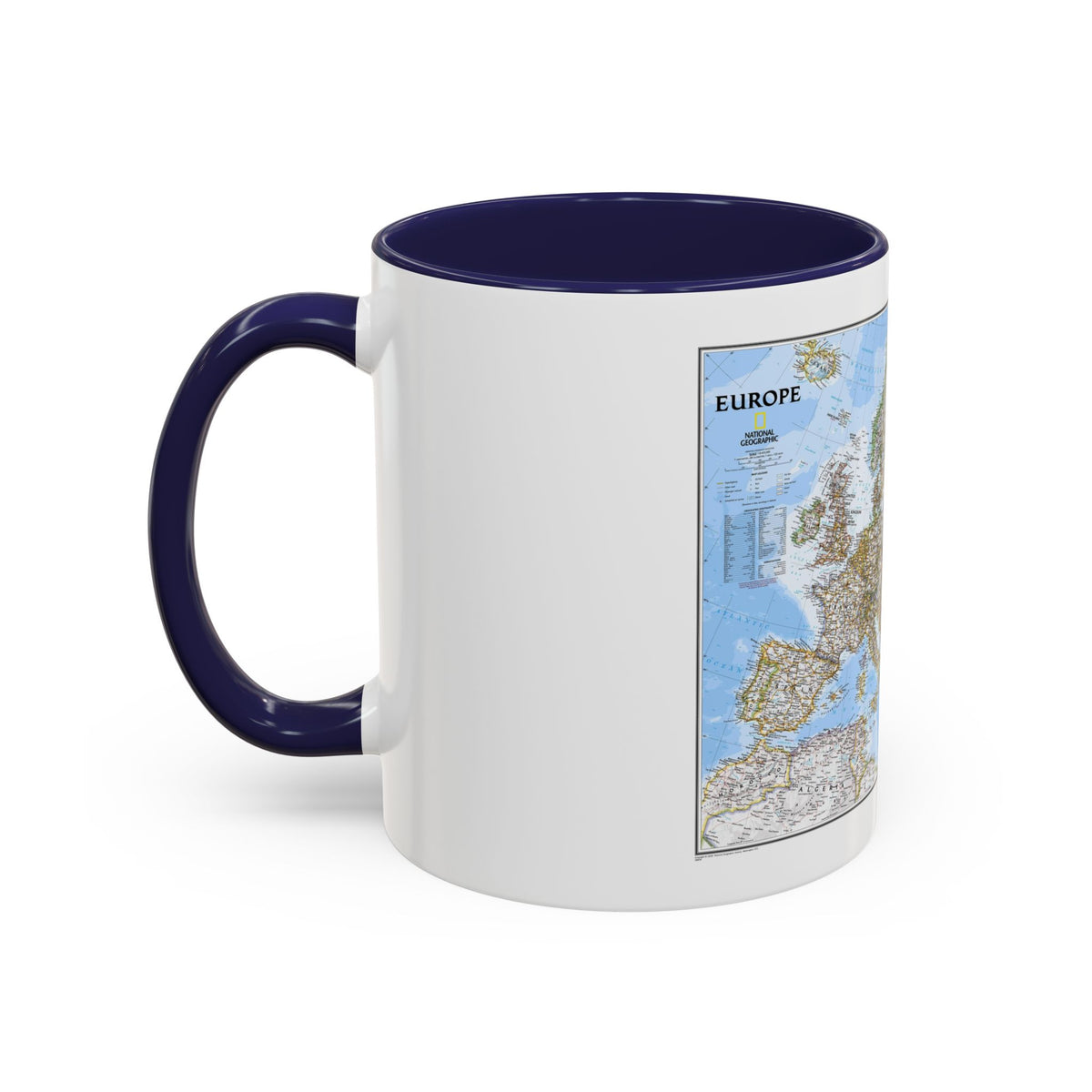 Europe (2004) (Map) Accent Coffee Mug