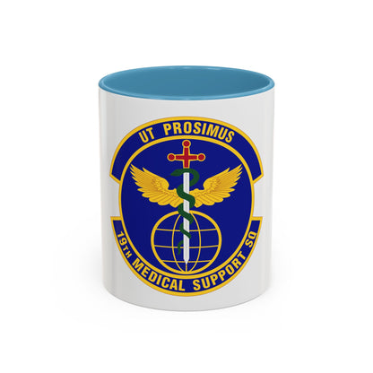 19th Medical Support Squadron (U.S. Air Force) Accent Coffee Mug