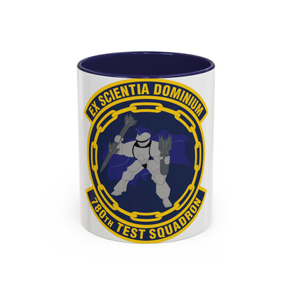 780th Test Squadron (U.S. Air Force) Accent Coffee Mug