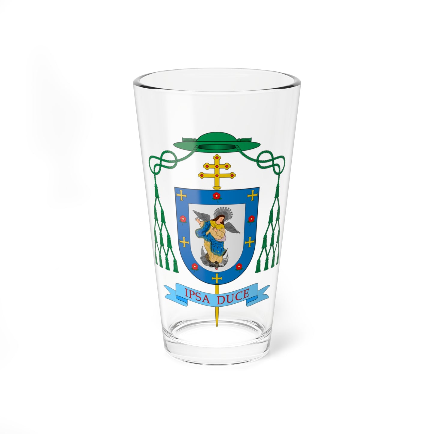 Escudo de Antonio Arregui Yarza (Spain) (Coat of Arms) Pint Glass 16oz