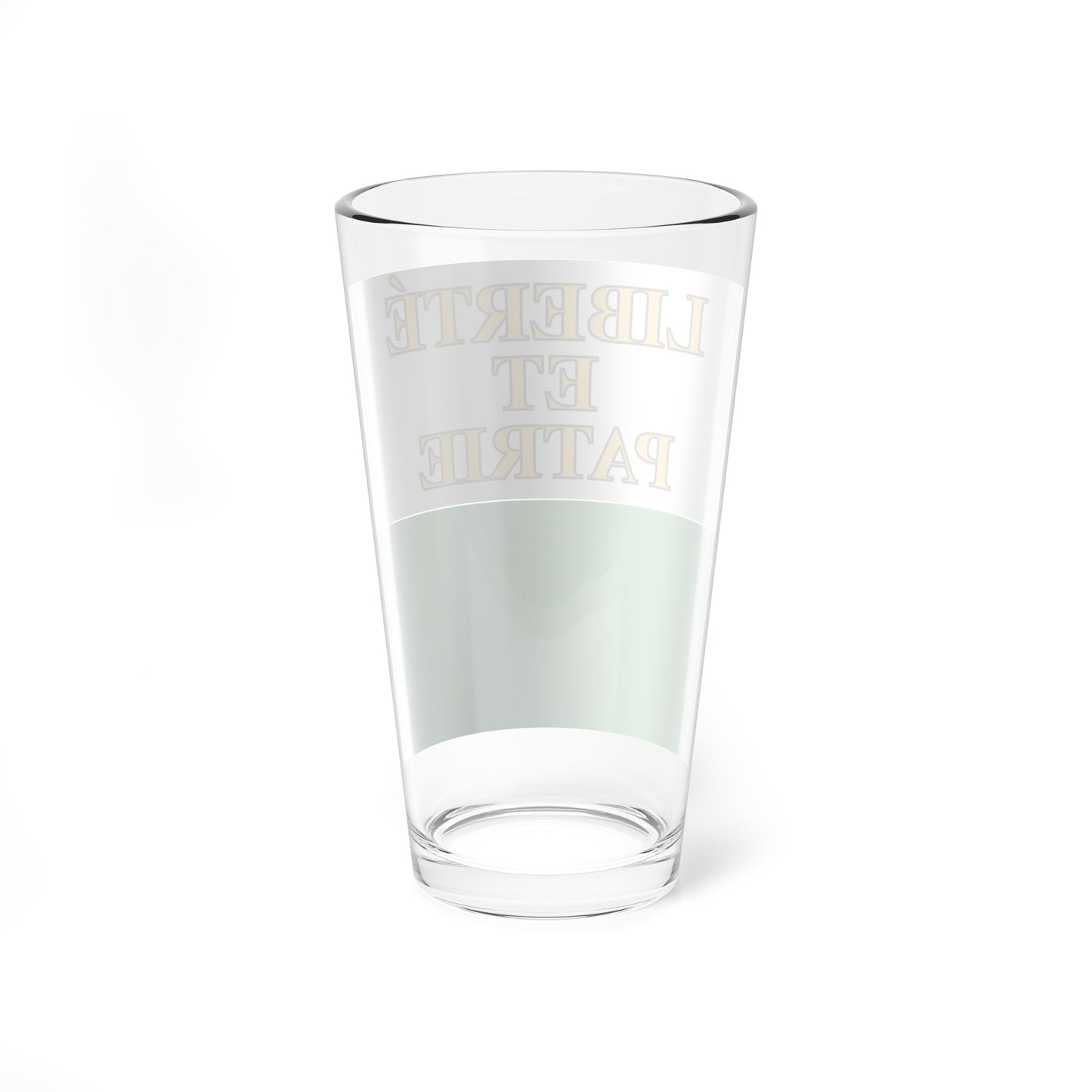 Flag of Canton of Vaud (Switzerland) Pint Glass 16oz