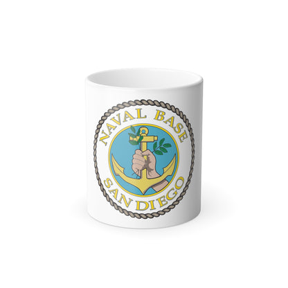 Naval Base San Diego (U.S. Navy) Color Changing Mug 11oz