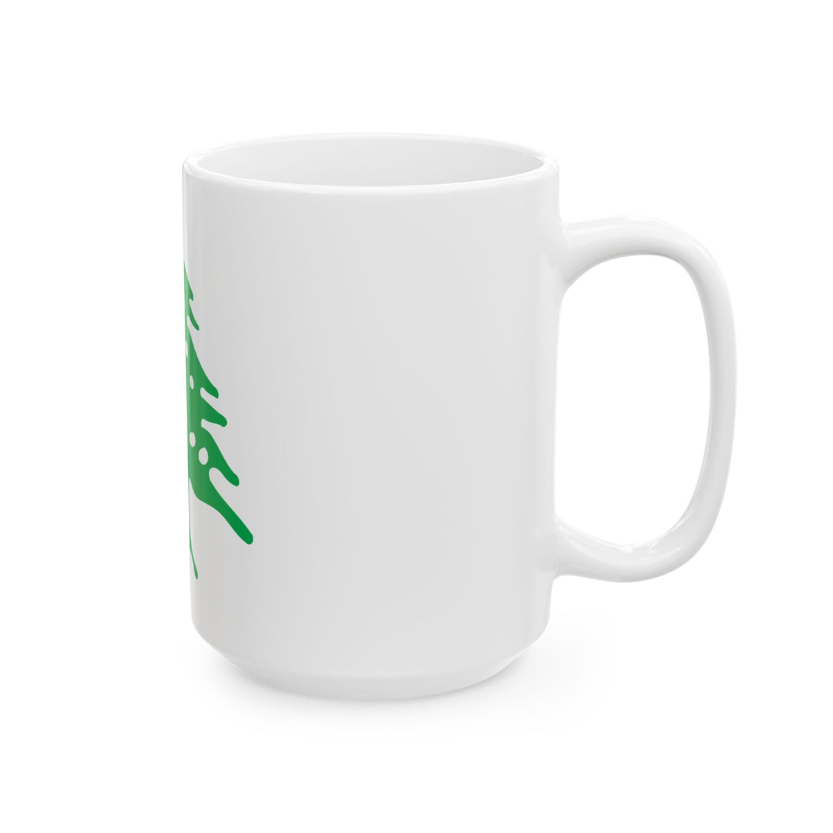 Arms of Lebanon - White Coffee Mug