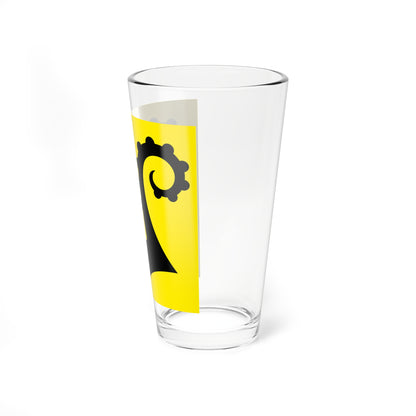 CHE Nossikon Flag (Switzerland) Pint Glass 16oz