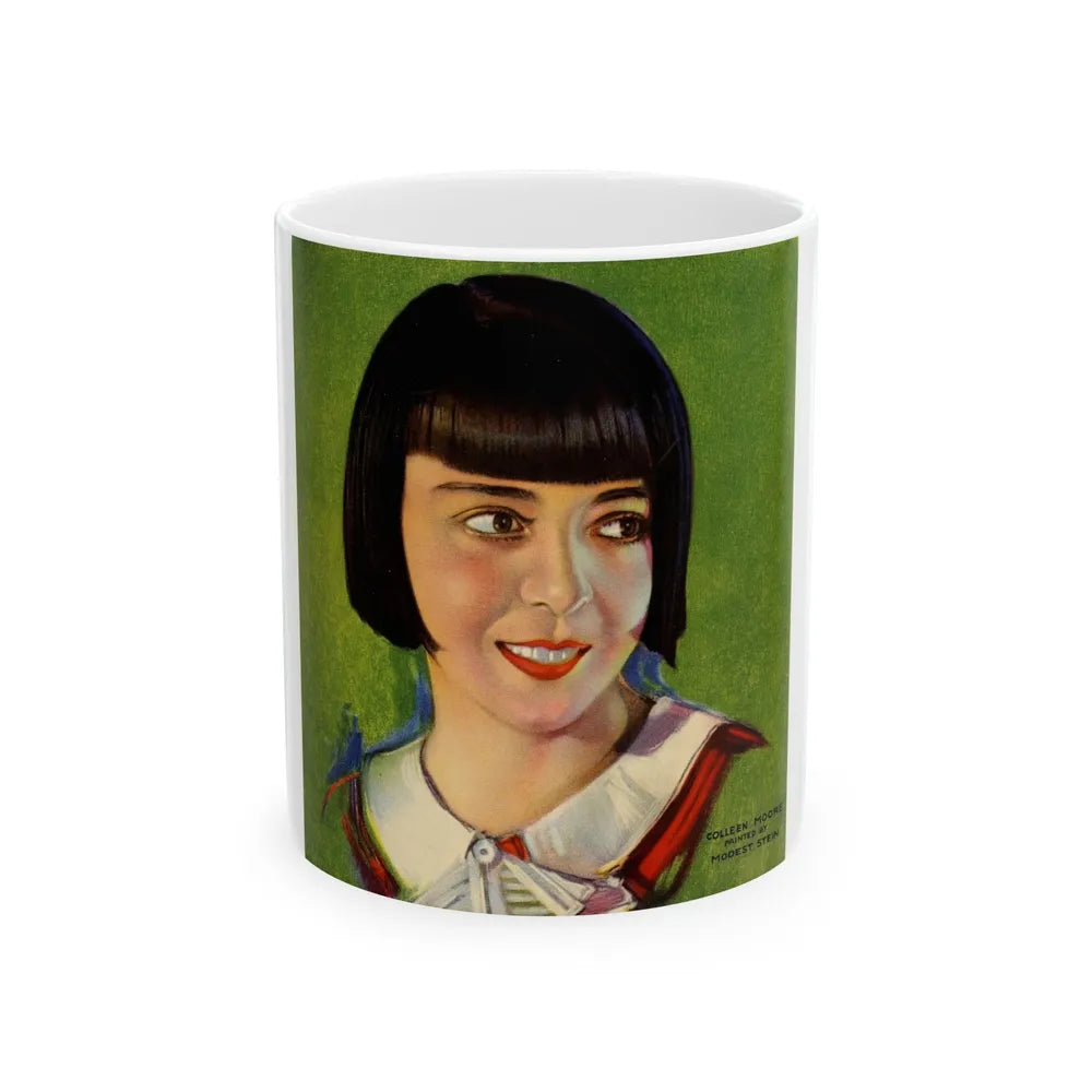 Colleen Moore - White Coffee Mug-11oz-Go Mug Yourself