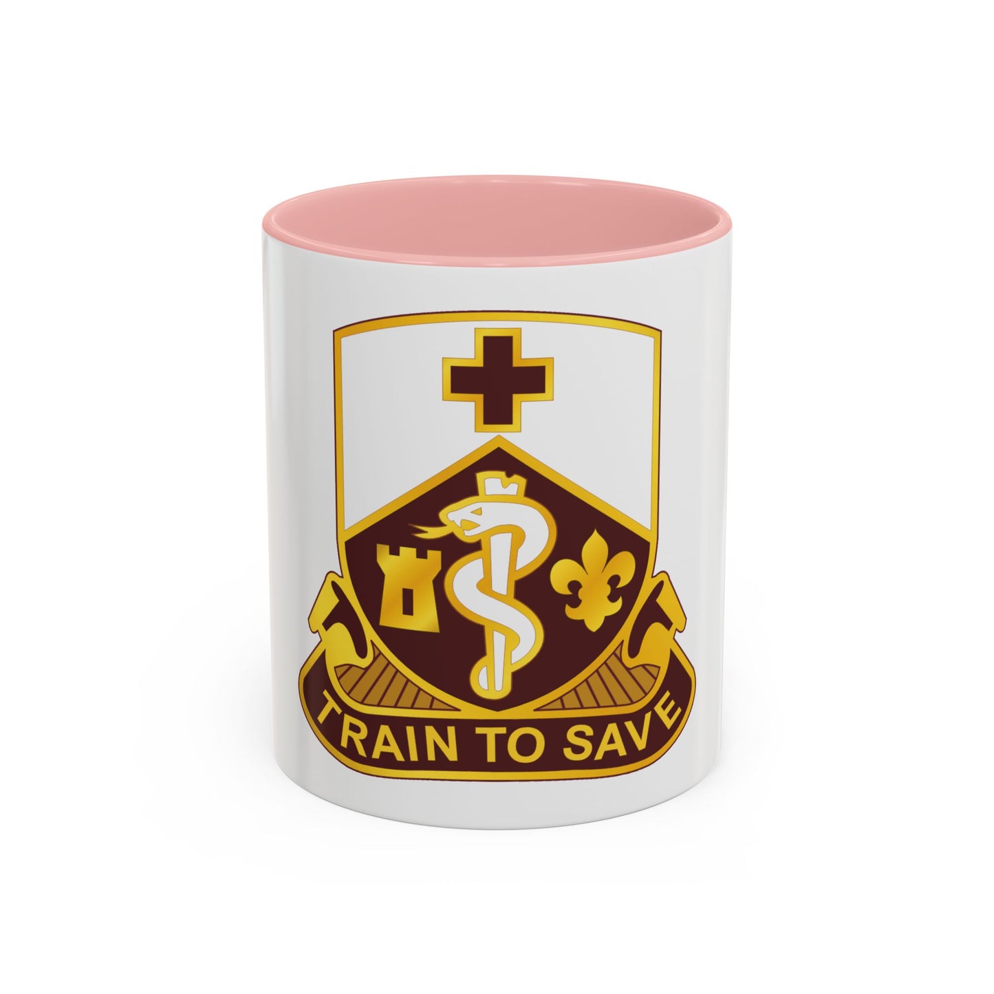 187 Medical Battalion (U.S. Army) Accent Coffee Mug