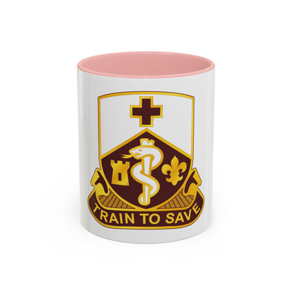 187 Medical Battalion (U.S. Army) Accent Coffee Mug