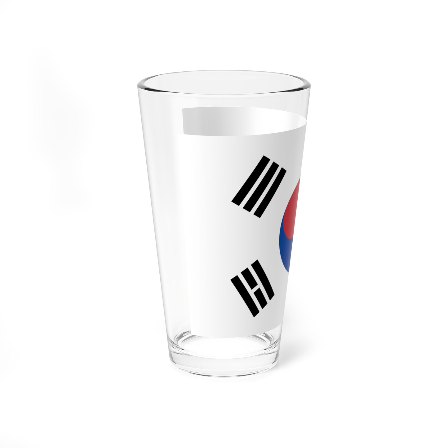 Flag of Japan and South Korea (Japan) Pint Glass 16oz