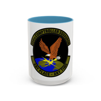 354th Comptroller Squadron (U.S. Air Force) Accent Coffee Mug