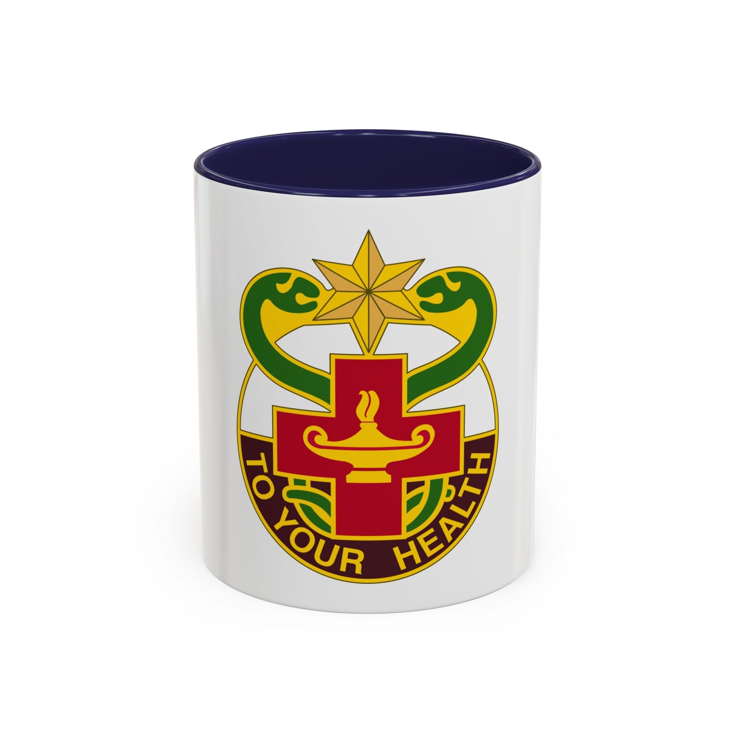 804 Medical Brigade 3 (U.S. Army) Accent Coffee Mug