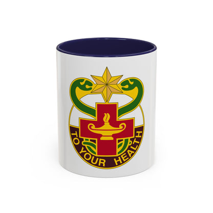 804 Medical Brigade 3 (U.S. Army) Accent Coffee Mug