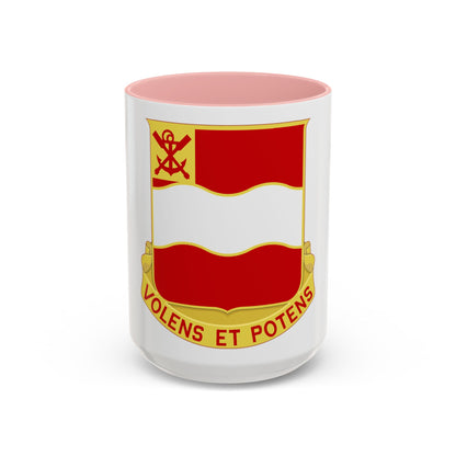 4 Engineer Battalion (U.S. Army) Accent Coffee Mug