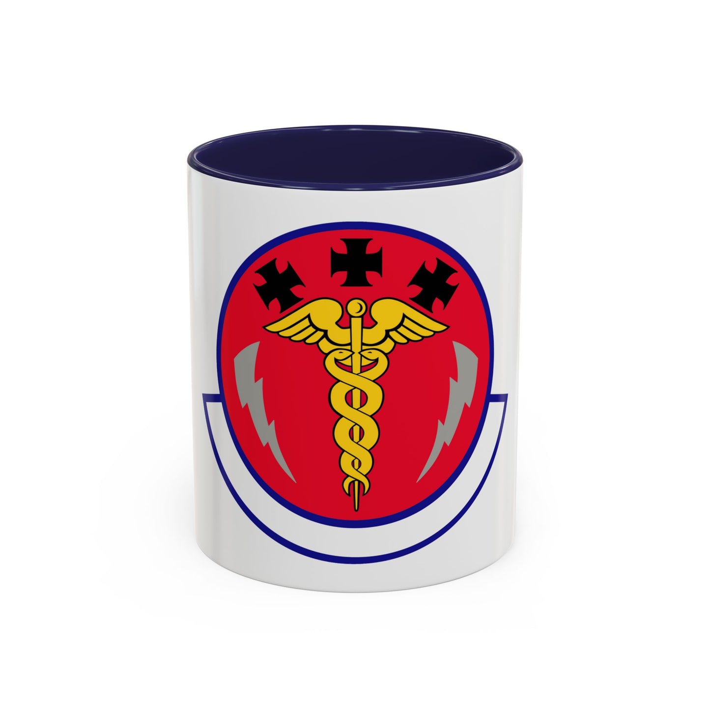 7 Operational Medical Readiness Squadron AFGSC (U.S. Air Force) Accent Coffee Mug