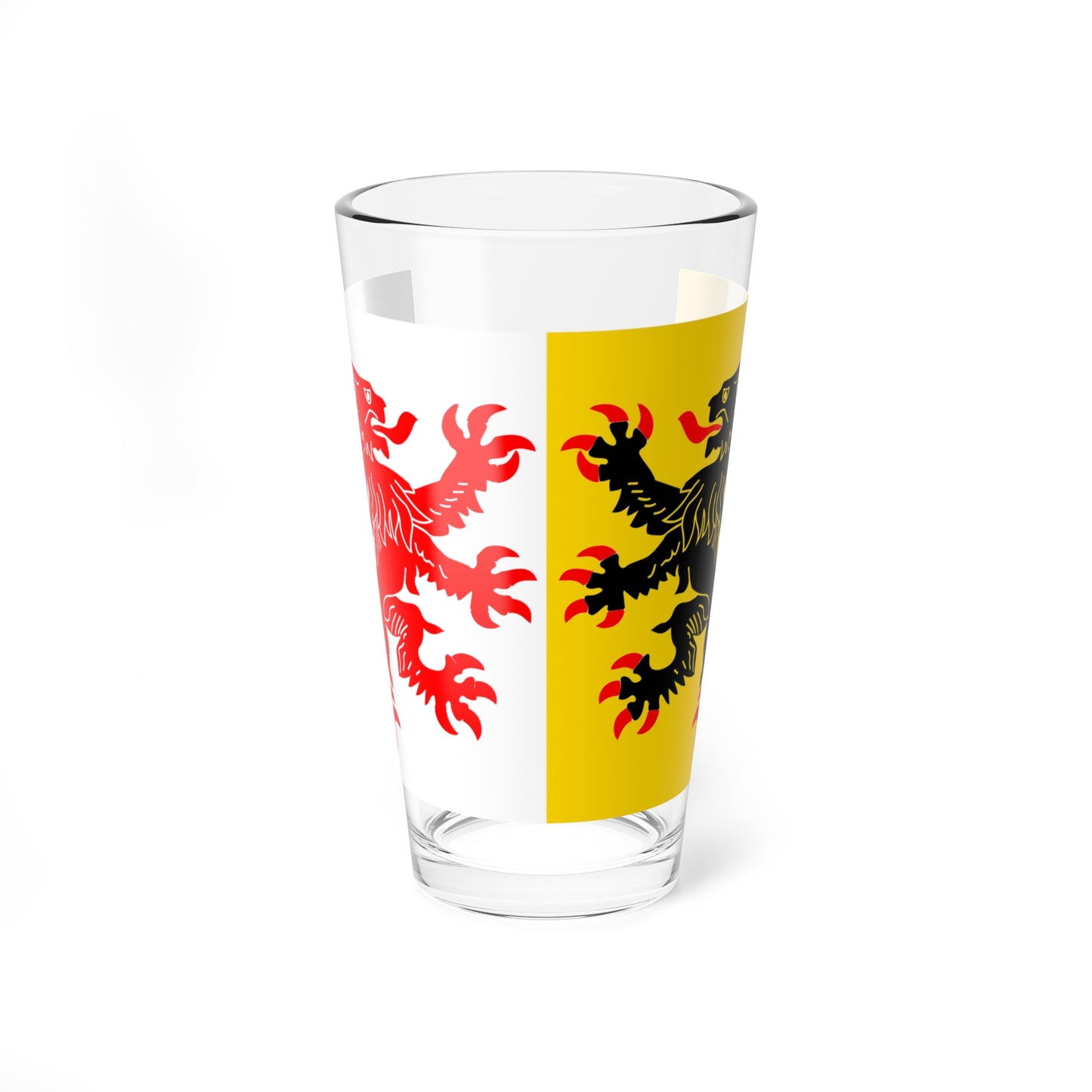 Flag of Hauts-de-France proposed design (France) Pint Glass 16oz