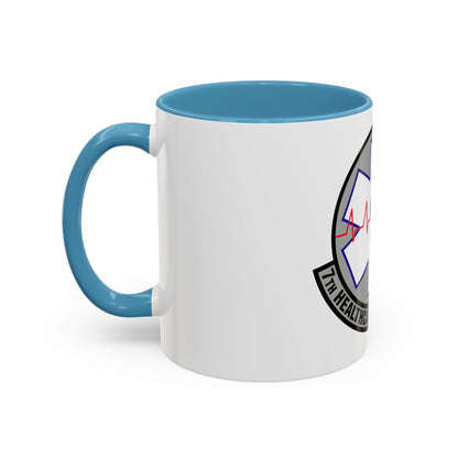 7 Healthcare Operations Squadron AFGSC (U.S. Air Force) Accent Coffee Mug