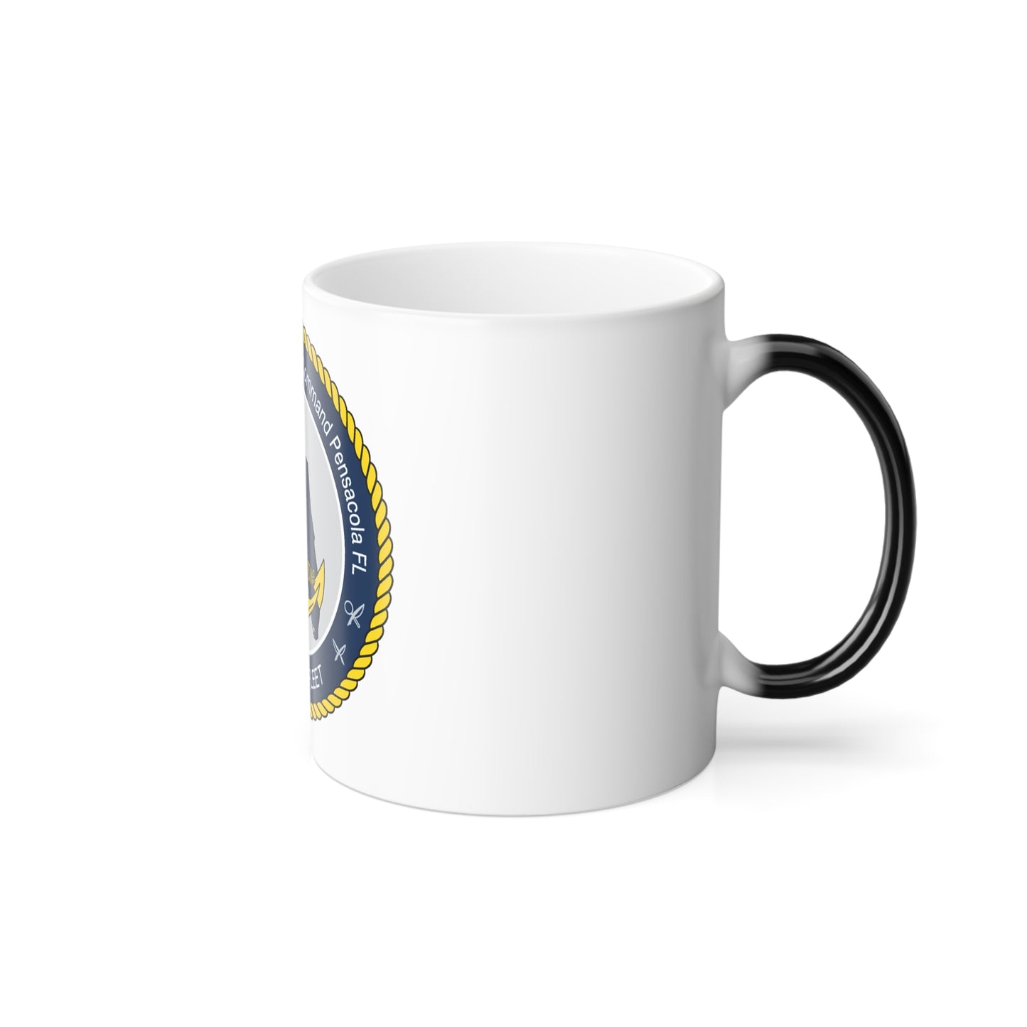 Navy Information Operations Command Pensacola FL US Tenth Fleet (U.S. Navy) Color Changing Mug 11oz