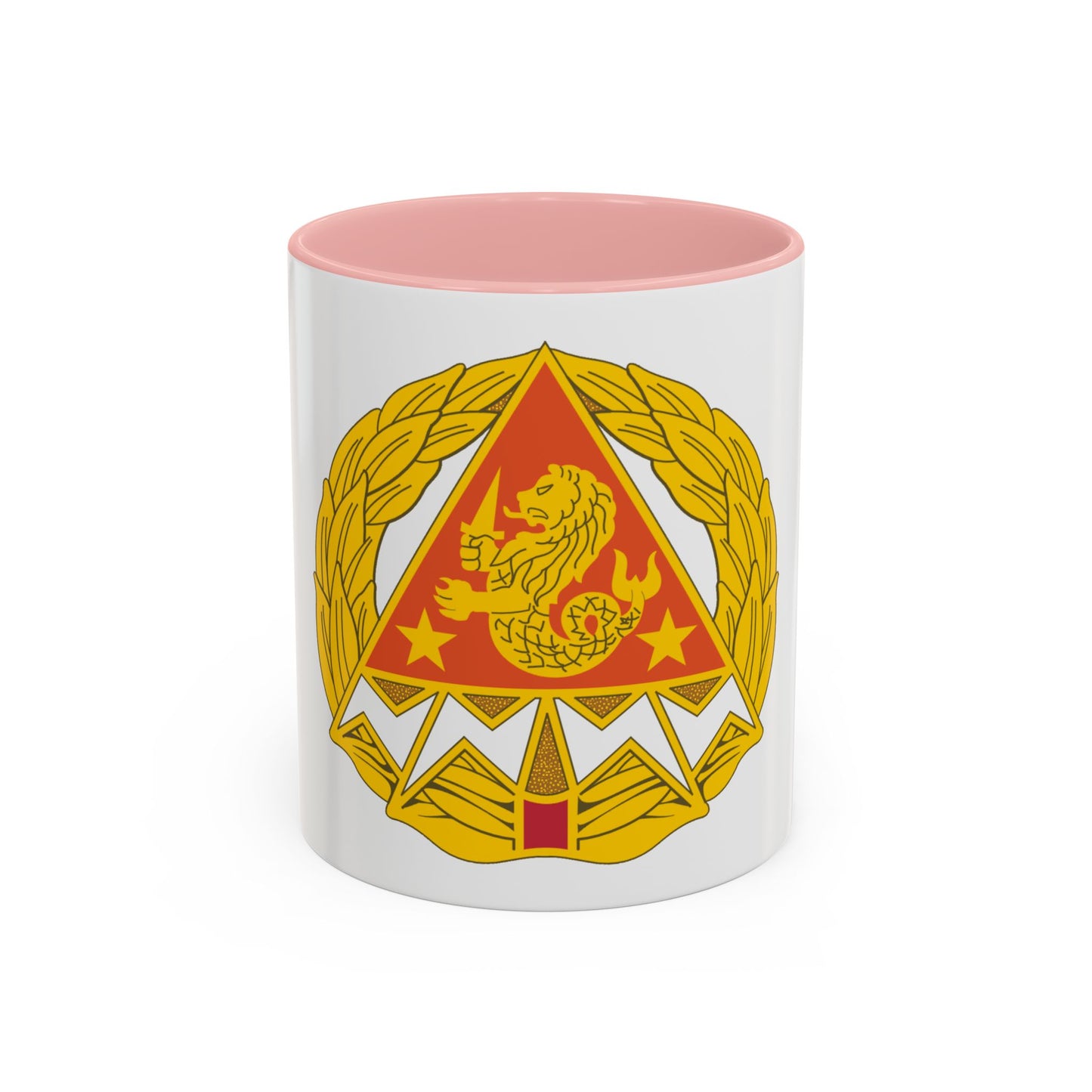 4 Signal Group (U.S. Army) Accent Coffee Mug