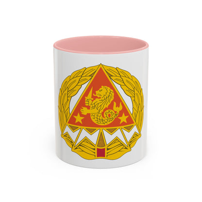 4 Signal Group (U.S. Army) Accent Coffee Mug