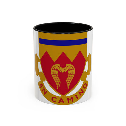 214th Armored Field Artillery Battalion (U.S. Army) Accent Coffee Mug