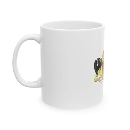 Austro-hungarian coat of arms 1914 - White Coffee Mug