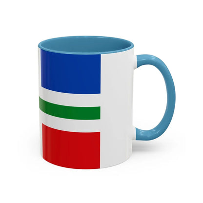 Flag of Groningen Netherlands - Accent Coffee Mug-Go Mug Yourself