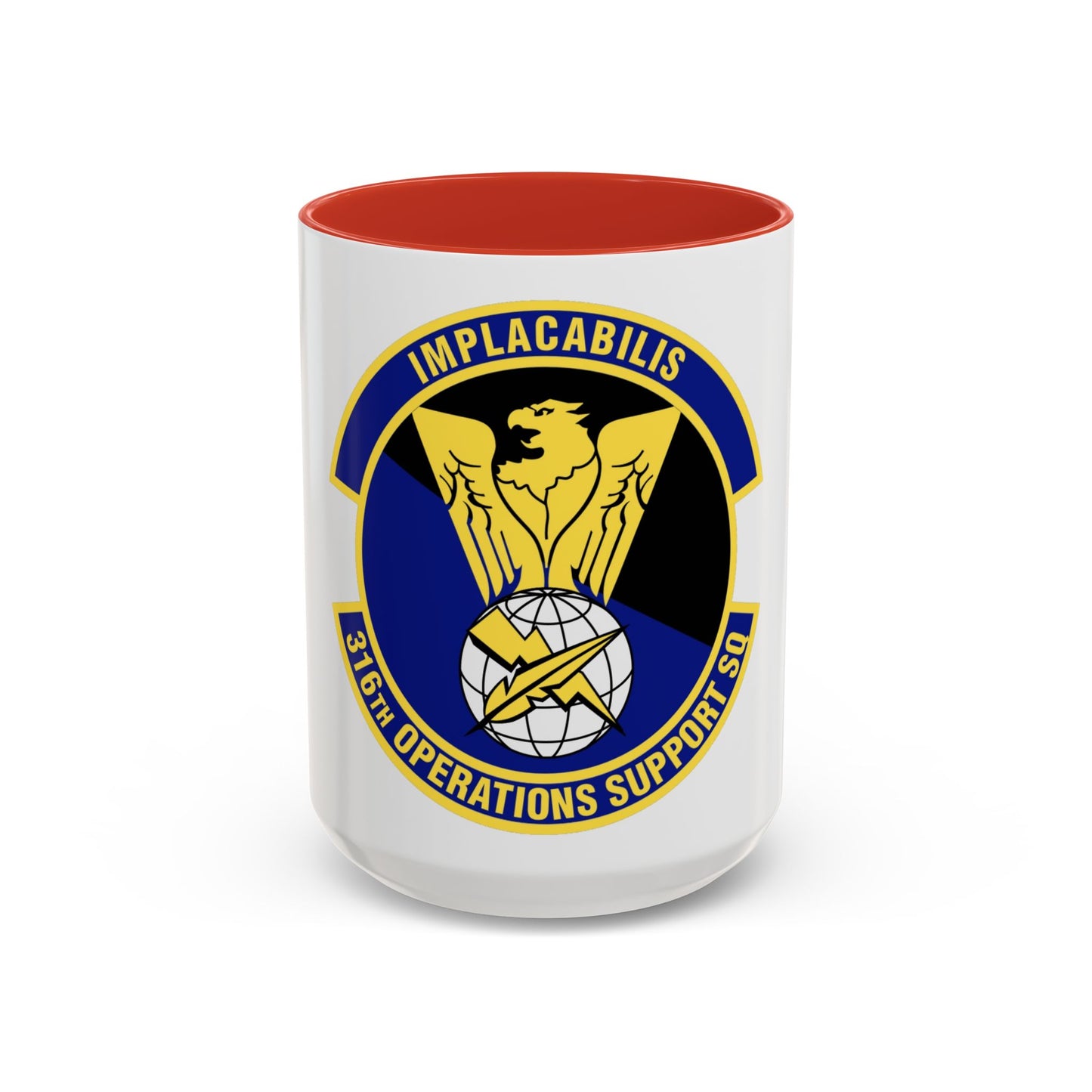 316th Operations Support Squadron (U.S. Air Force) Accent Coffee Mug