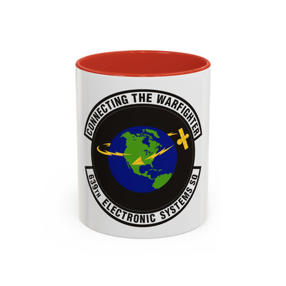 639th Electronic Systems Squadron (U.S. Air Force) Accent Coffee Mug