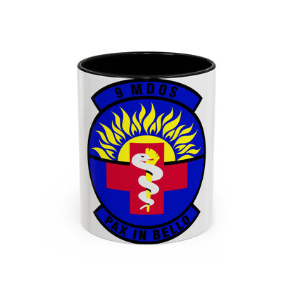 9th Medical Operations Squadron (U.S. Air Force) Accent Coffee Mug