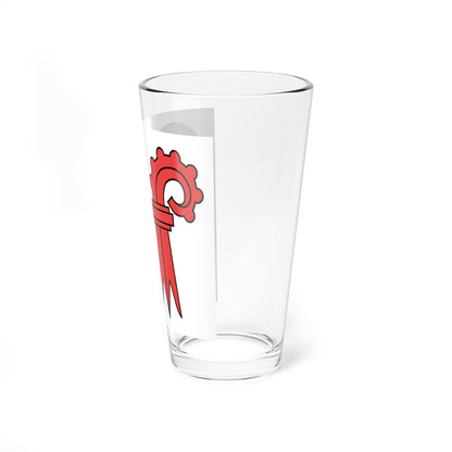 Flag of Beider Basel (Switzerland) Pint Glass 16oz