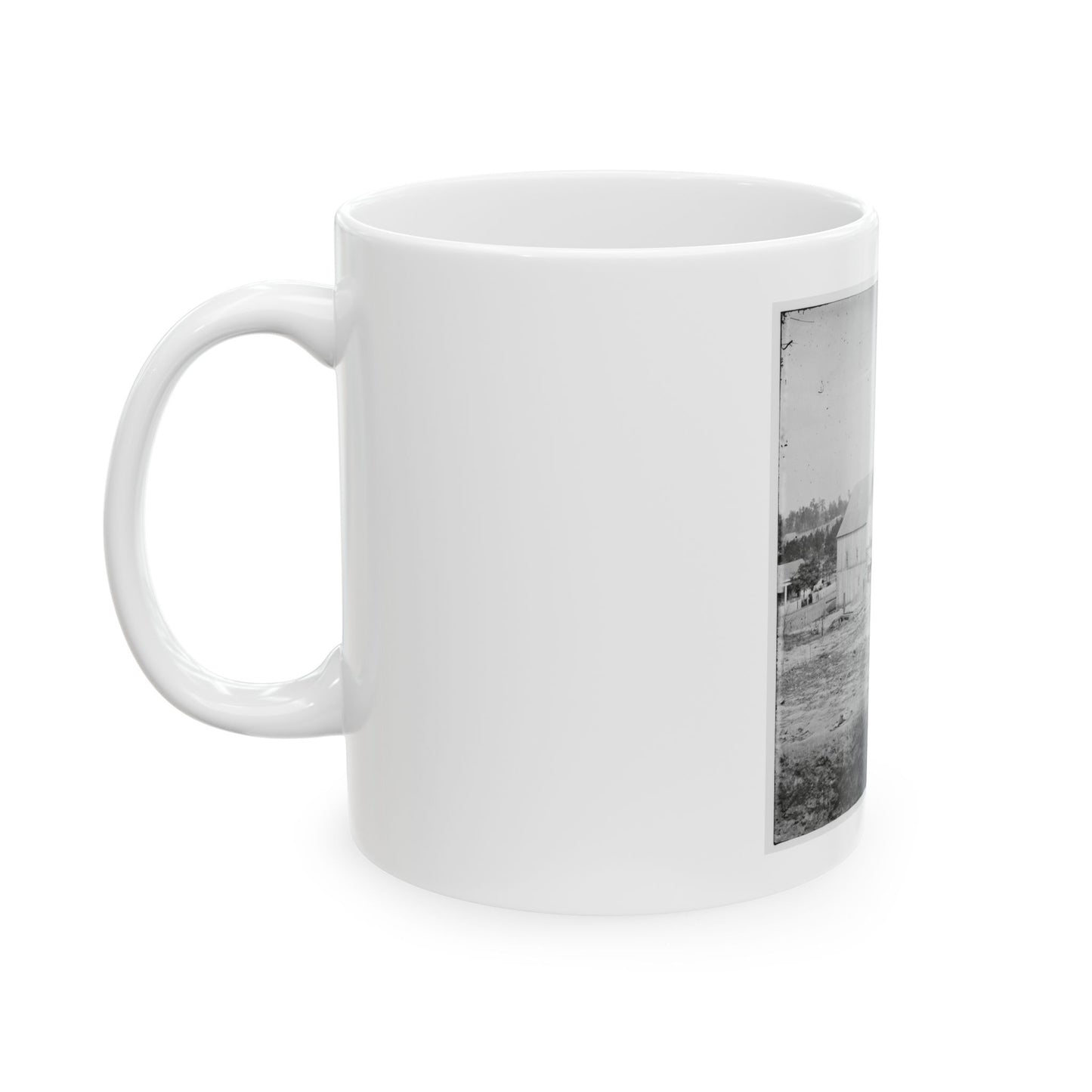 Atlanta, Georgia (Vicinity). Bomb-Proof Shelter (U.S. Civil War) White Coffee Mug