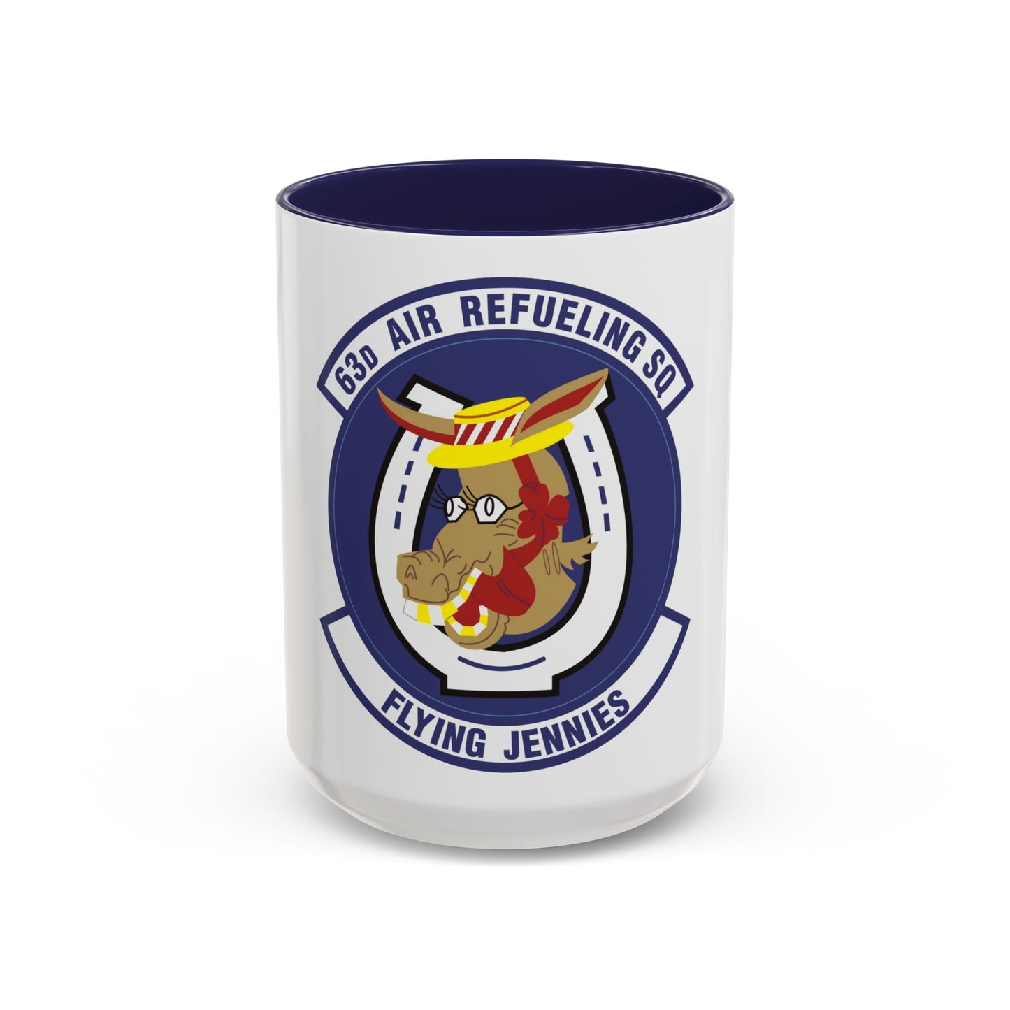 63d Air Refueling Squadron (U.S. Air Force) Accent Coffee Mug
