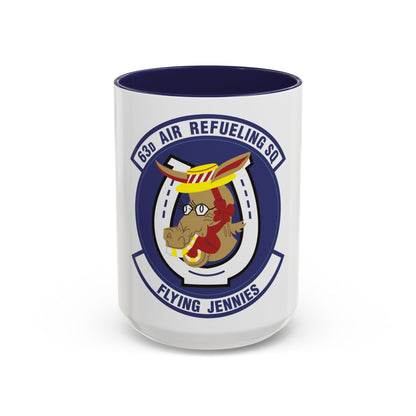63d Air Refueling Squadron (U.S. Air Force) Accent Coffee Mug
