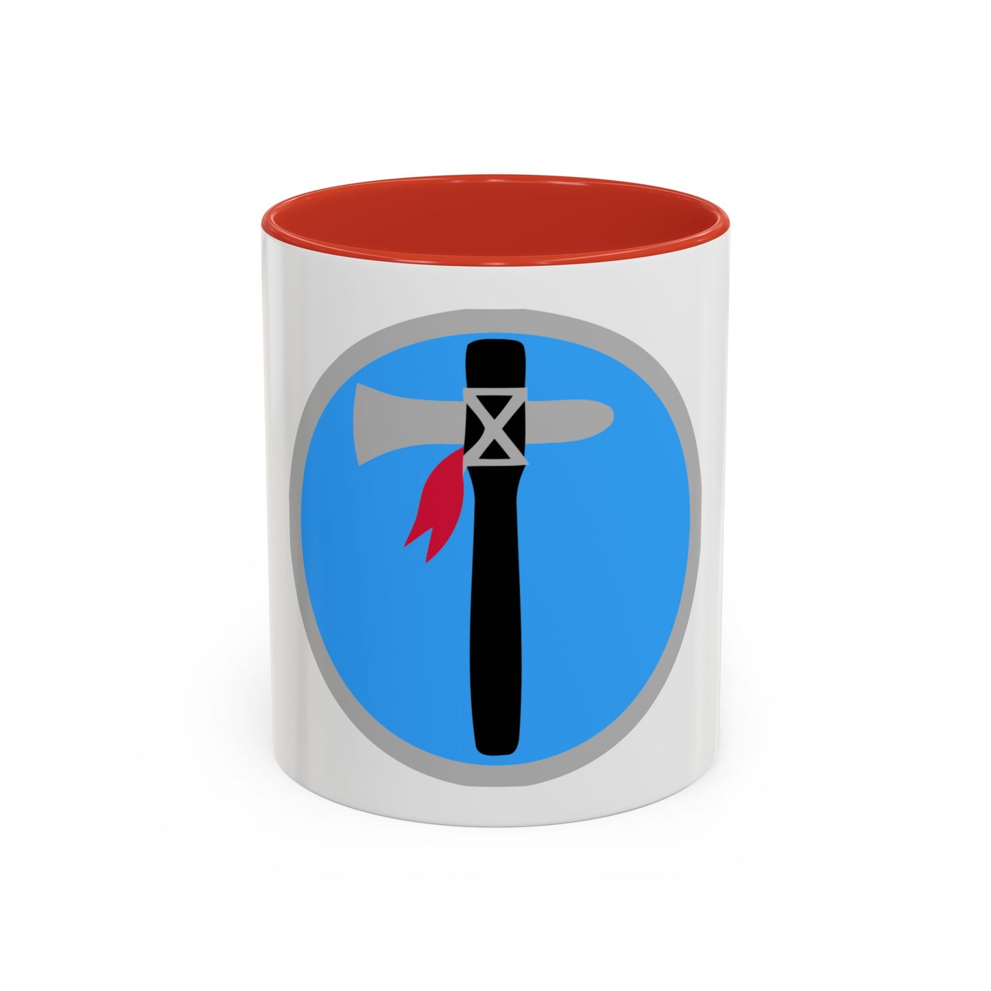 XIX Corps 1 (U.S. Army) Accent Coffee Mug