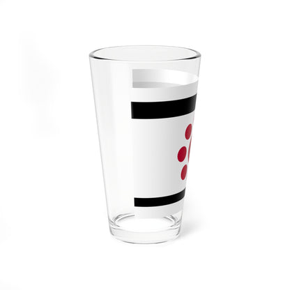 Flag of the Hosokawa Lords of Kumamoto in Higo Province C (Japan) Pint Glass 16oz