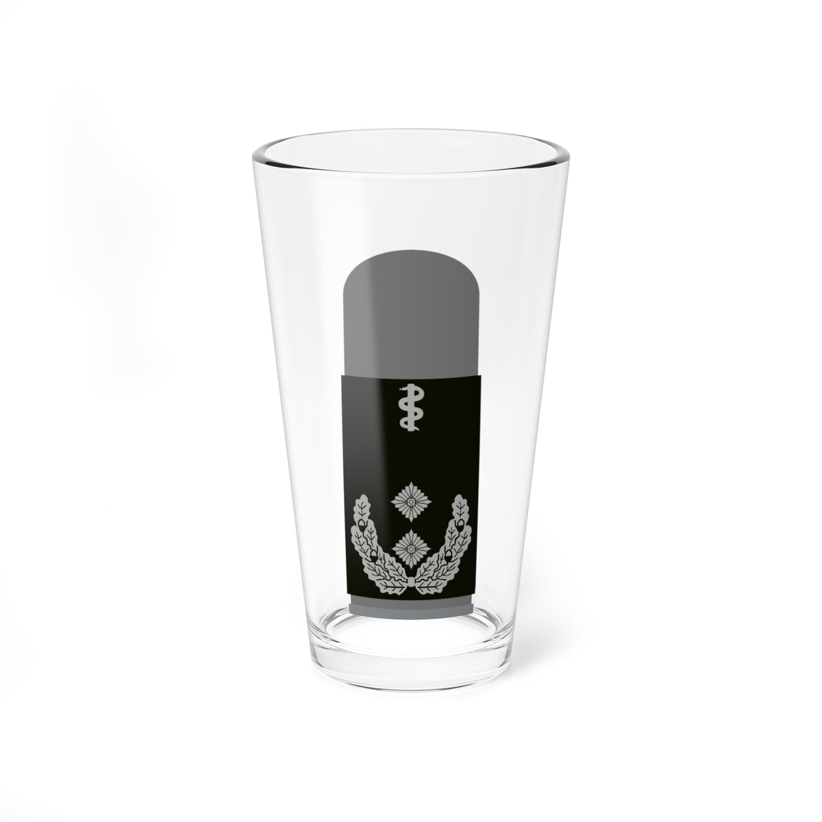 HA SWG 52b Oberfeldarzt HFlg HMx L (Germany) (Military Rank) Pint Glass 16oz