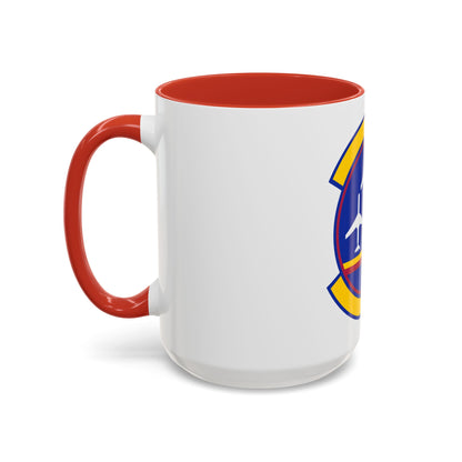 437 Operations Support Squadron AMC (U.S. Air Force) Accent Coffee Mug