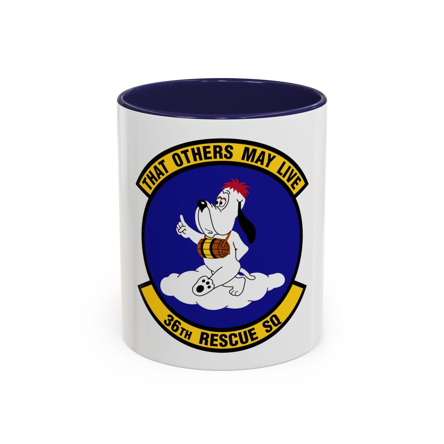 36 Rescue Sq AETC (U.S. Air Force) Accent Coffee Mug