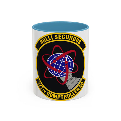 377th Comptroller Squadron (U.S. Air Force) Accent Coffee Mug